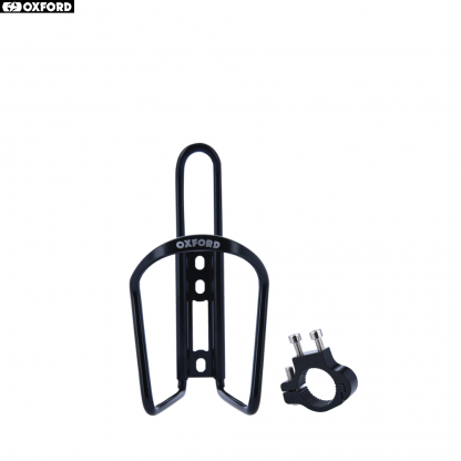 Oxford Alloy Bottle Cage with Handlebar Holder Mount Black