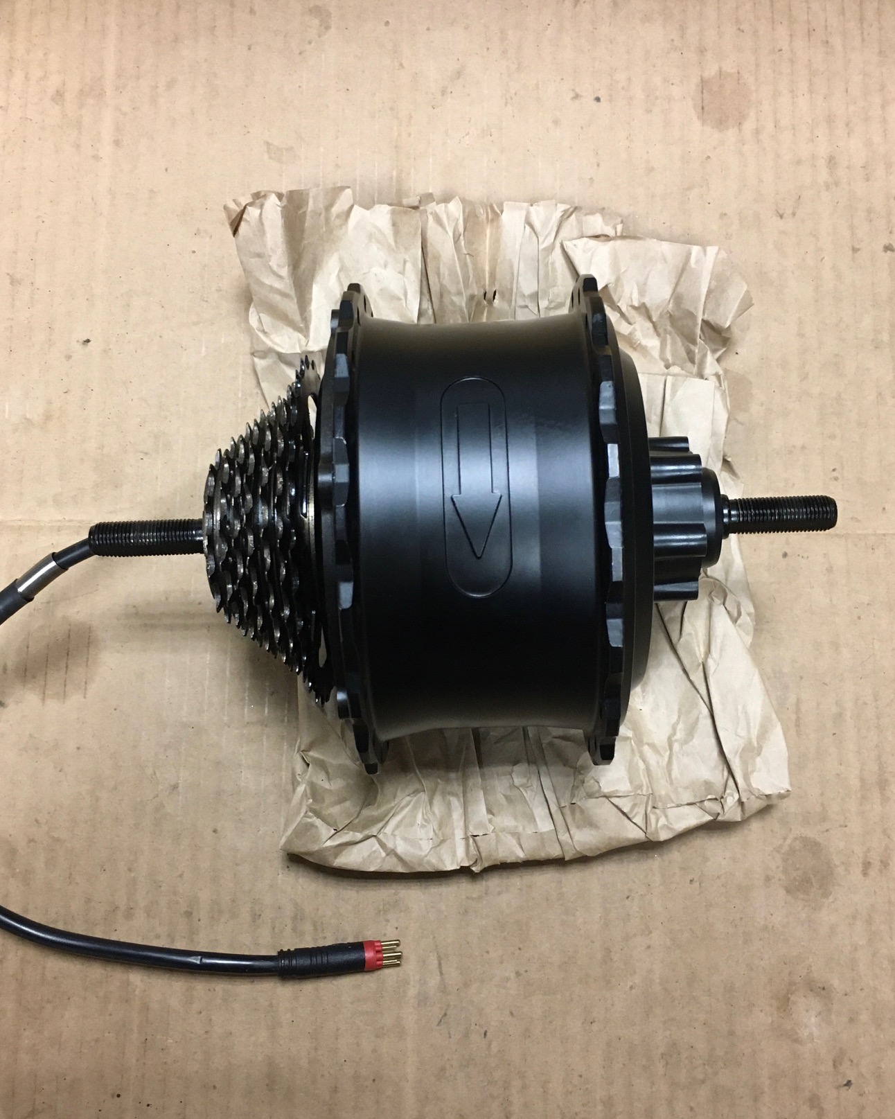 Hub motor 10 e fat wheel 9 pin